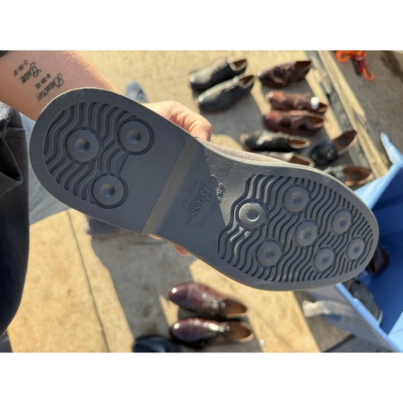 G.H. Bass Pasadena 9.5M Gray Suede Oxford Casual Shoes Mens - Picture 6 of 7